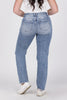 Dancing Around The Fire from Lovervet: High-Rise Straight Leg Denim