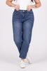 Weekend Get Away from Lovervet: High-Rise Barrel Denim