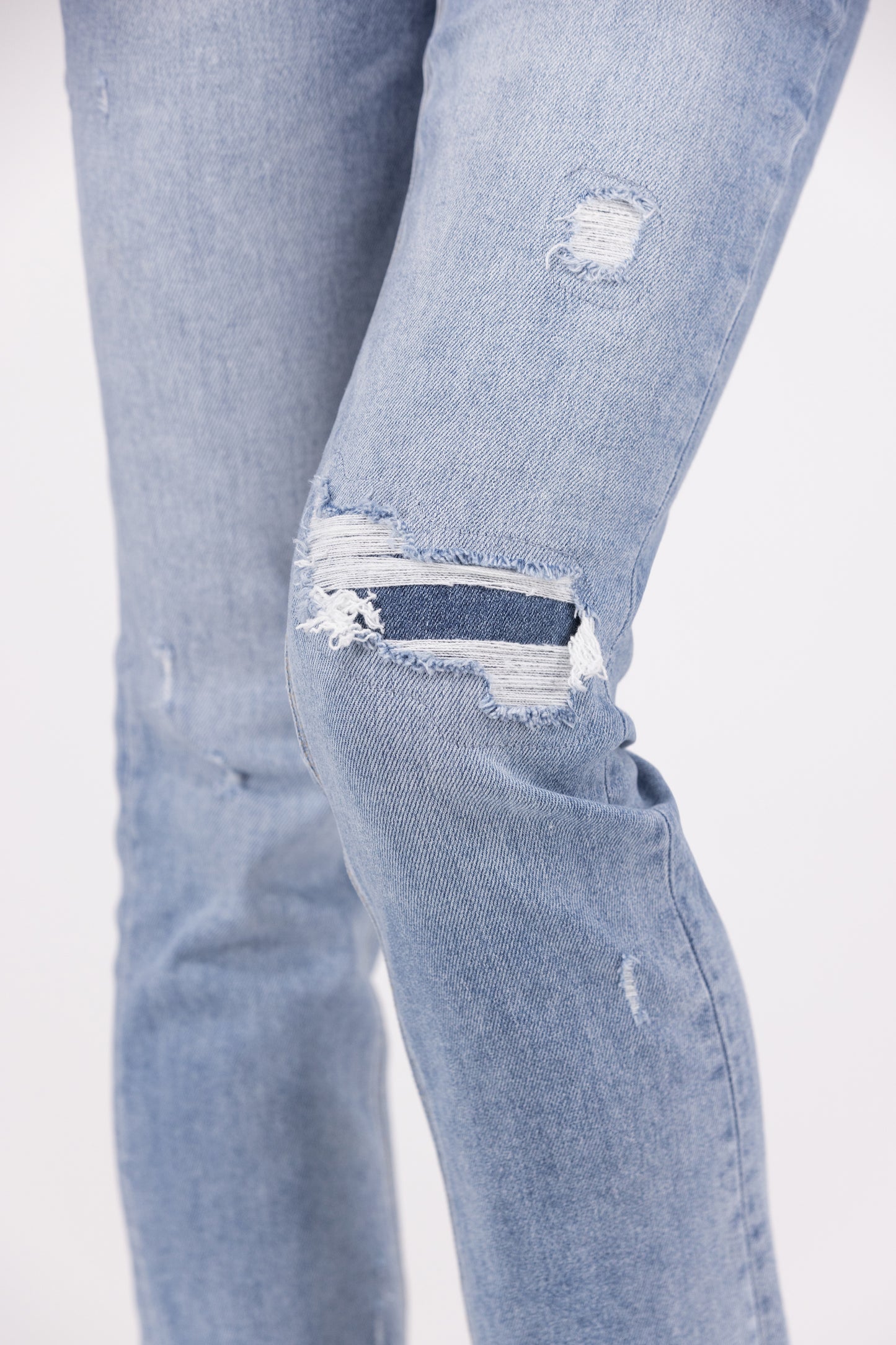 Don't Stop Fighting from Lovervet: Mid-Rise Slim Straight Fit Denim