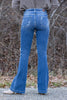 The Emily from Judy Blue: High-Rise Flare Denim