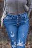 The Emily from Judy Blue: High-Rise Flare Denim