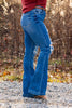 The Emily from Judy Blue: High-Rise Flare Denim