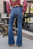 The Emily from Judy Blue: High-Rise Flare Denim