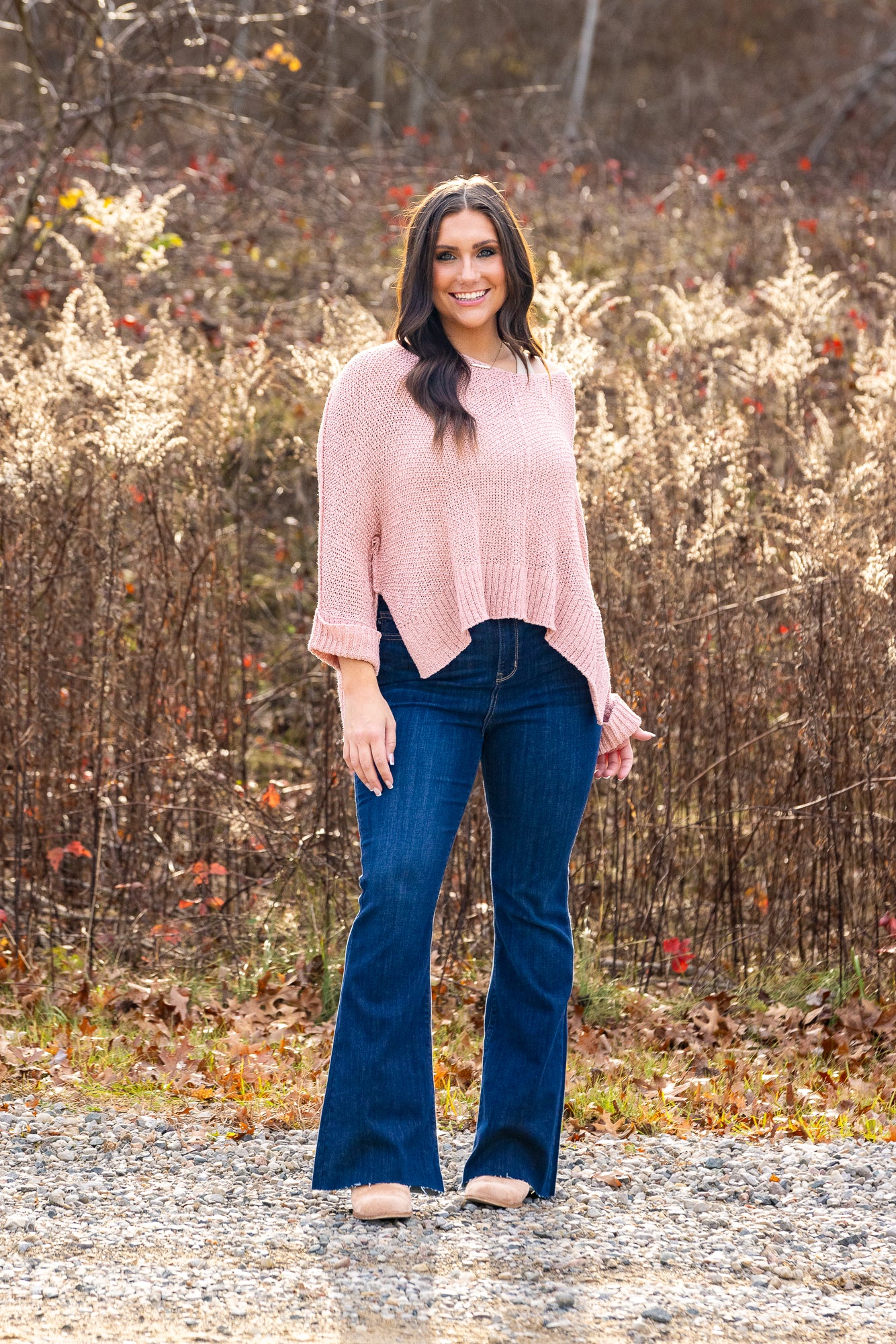 The Natalie from Judy Blue: High-Rise flare Denim