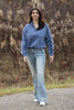 The Alison from Judy Blue: Mid-Rise Flare Denim