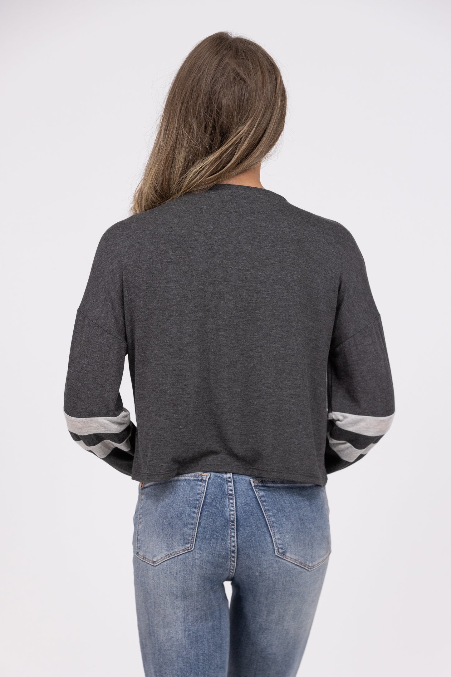 Overcast Skies Long Sleeve Top