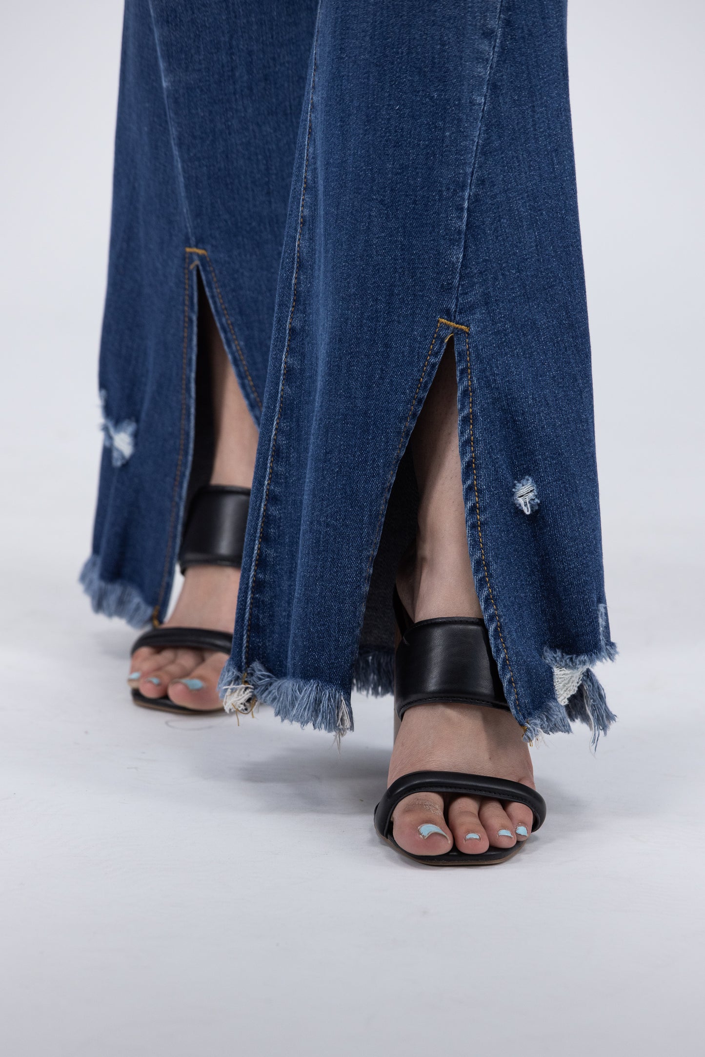 Beautiful Days Ahead from Risen: High-Rise Flare Denim