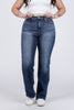 Blow My Mind from Risen: High-Rise Straight Leg Denim