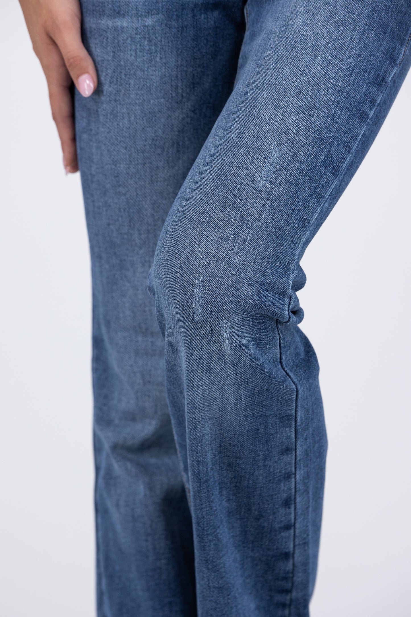 Must Have You from Risen: High-Rise Tummy Control Flare Denim