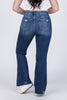 Feel The Music from Risen: High-Rise Tummy Control Flare Denim