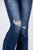 Feel The Music from Risen: High-Rise Tummy Control Flare Denim