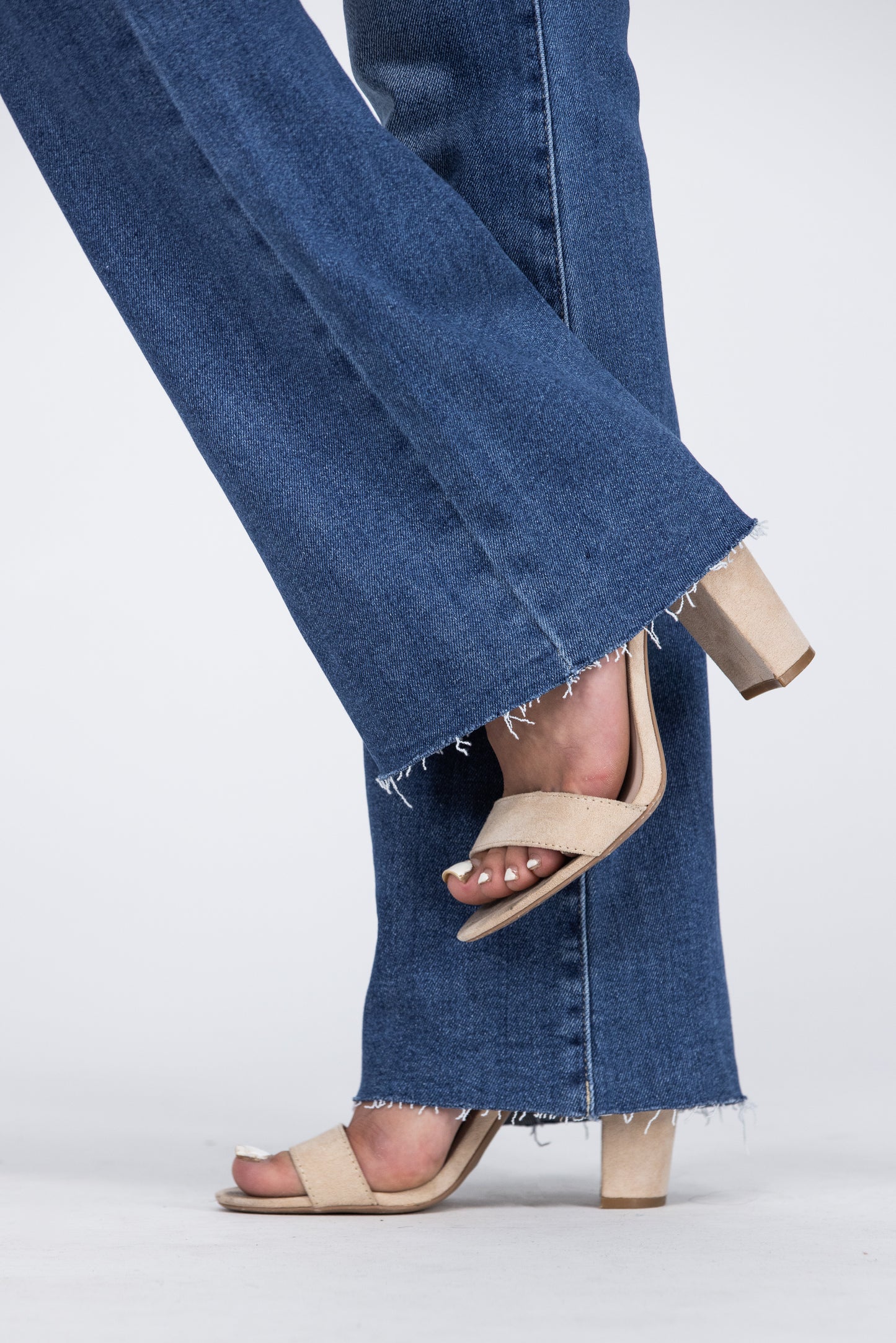 Thinking About Us from Risen: High-Rise Tummy Control Bootcut Denim