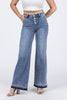 Take Me To Cali from Risen: High-Rise Button Fly Wide Leg Denim