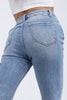 Be Adventurous from Risen: High-Rise Straight Leg Denim