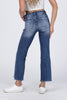 Leaving An Impression from Risen: High-Rise Straight Fit Denim