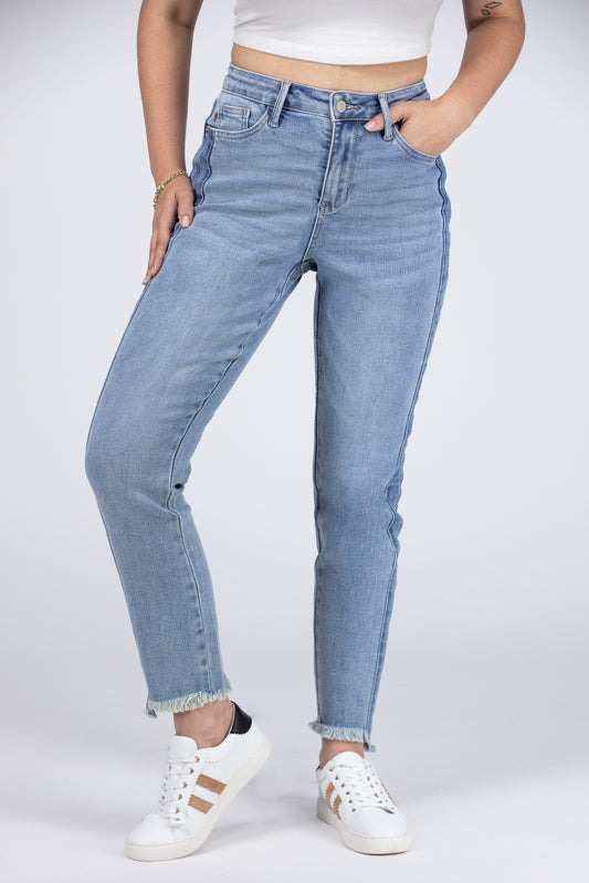 Back Together Again from Judy Blue: High-Rise Slim Fit Denim