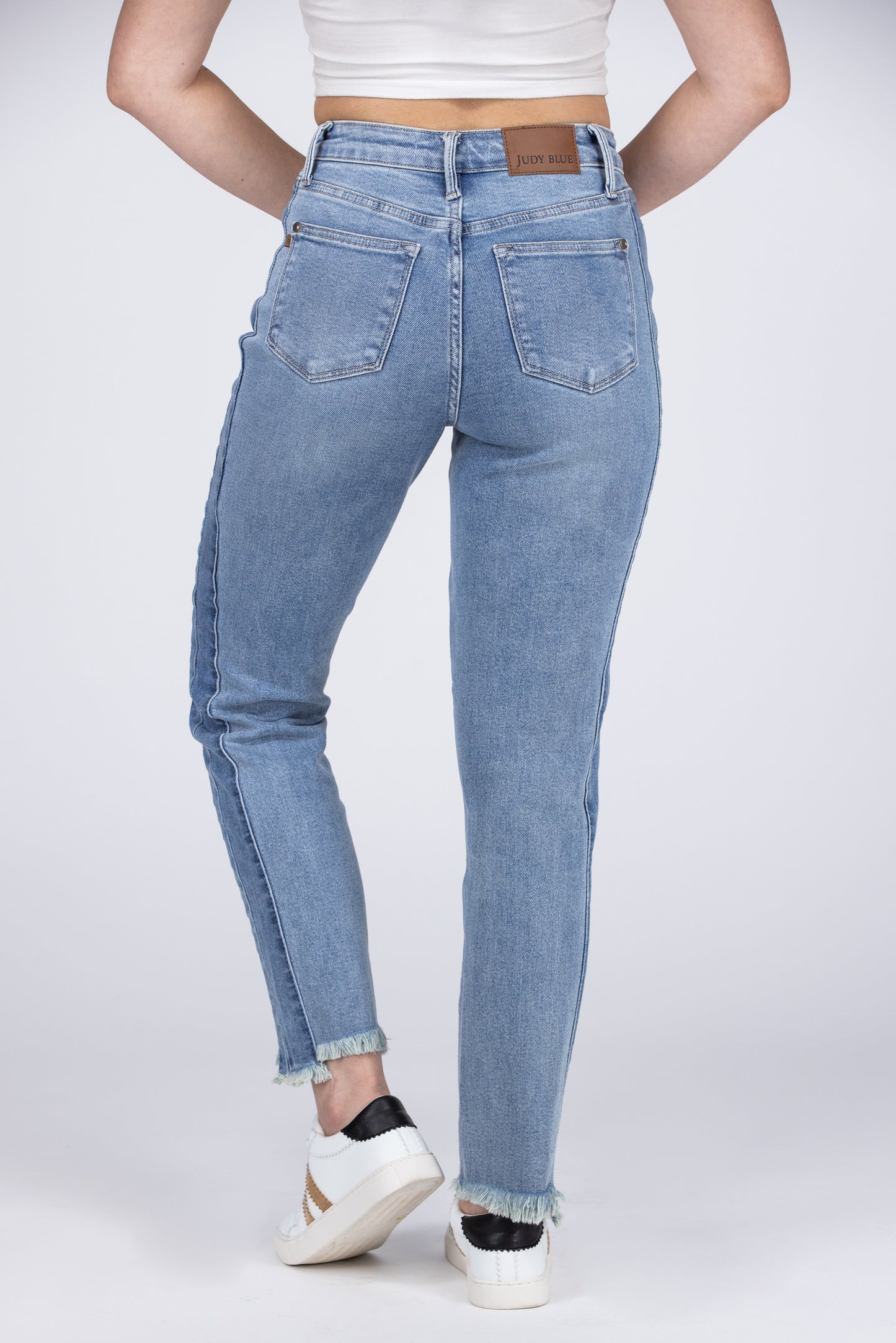 Back Together Again from Judy Blue: High-Rise Slim Fit Denim