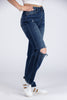 Weak in the Knees from Judy Blue: High-Rise Dad Denim