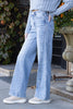 The Stevie from Judy Blue: High-Rise Side Seam Detail Retro Wide Denim