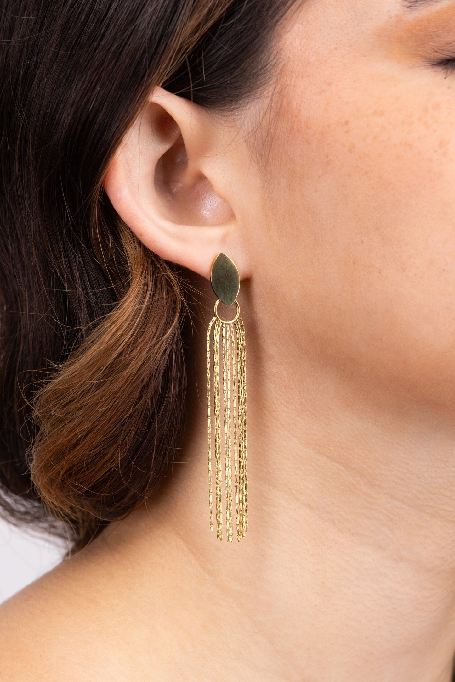 Regal And Royal Tassel Earrings