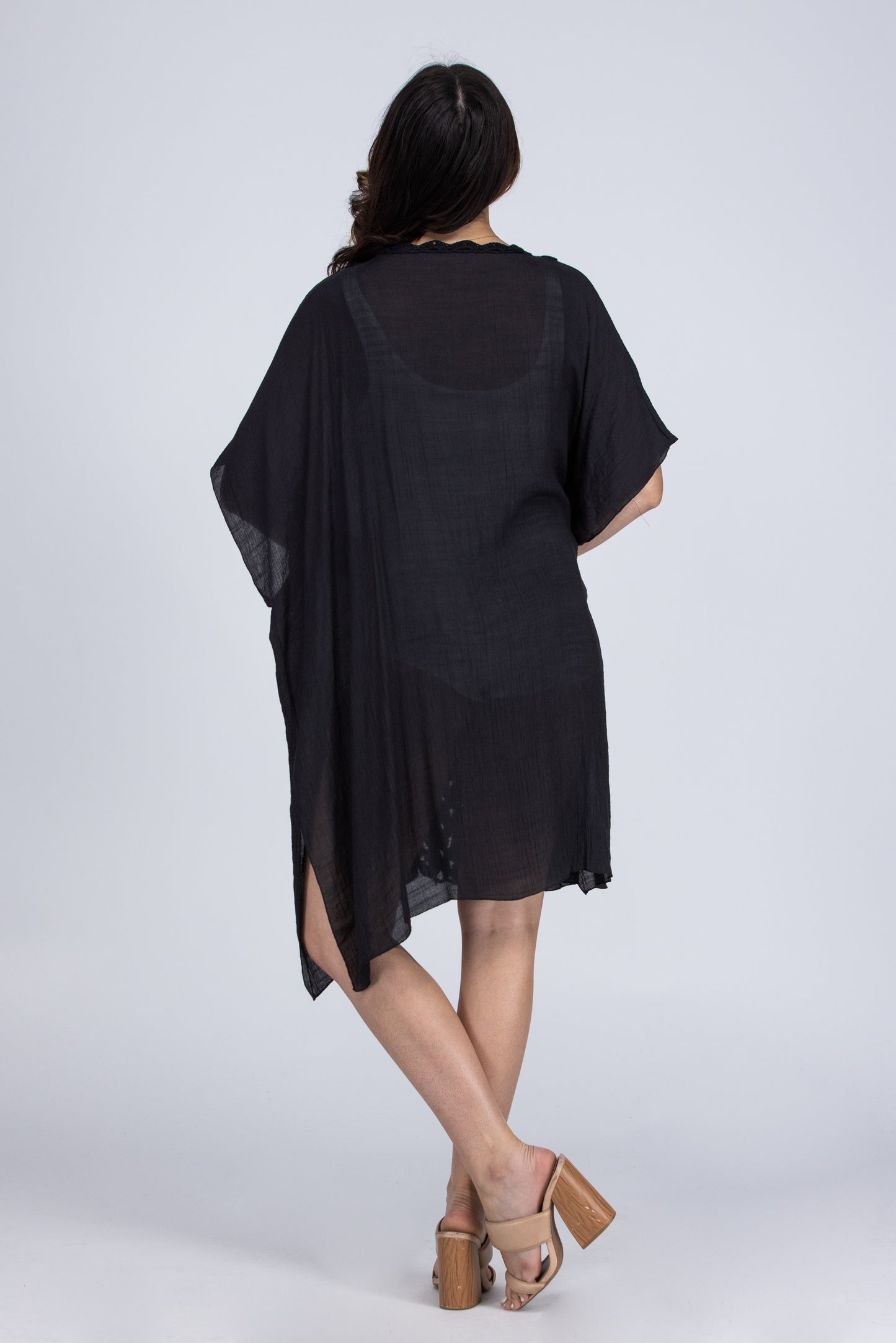 Walk in the Sun Crochet Kimono