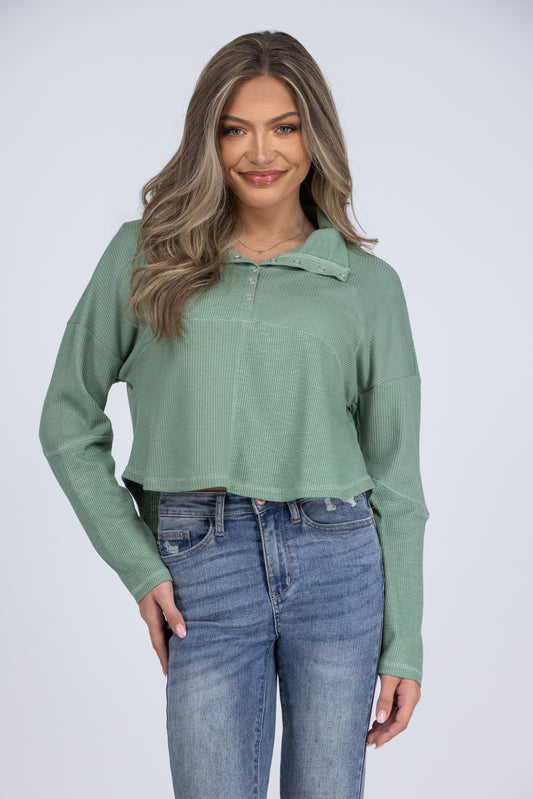 Easy Days Ahead Long Sleeve Top