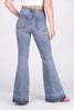 The Magnolia from Judy Blue: High-Rise Tummy Control Flare Denim