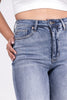 The Magnolia from Judy Blue: High-Rise Tummy Control Flare Denim