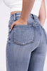 The Magnolia from Judy Blue: High-Rise Tummy Control Flare Denim