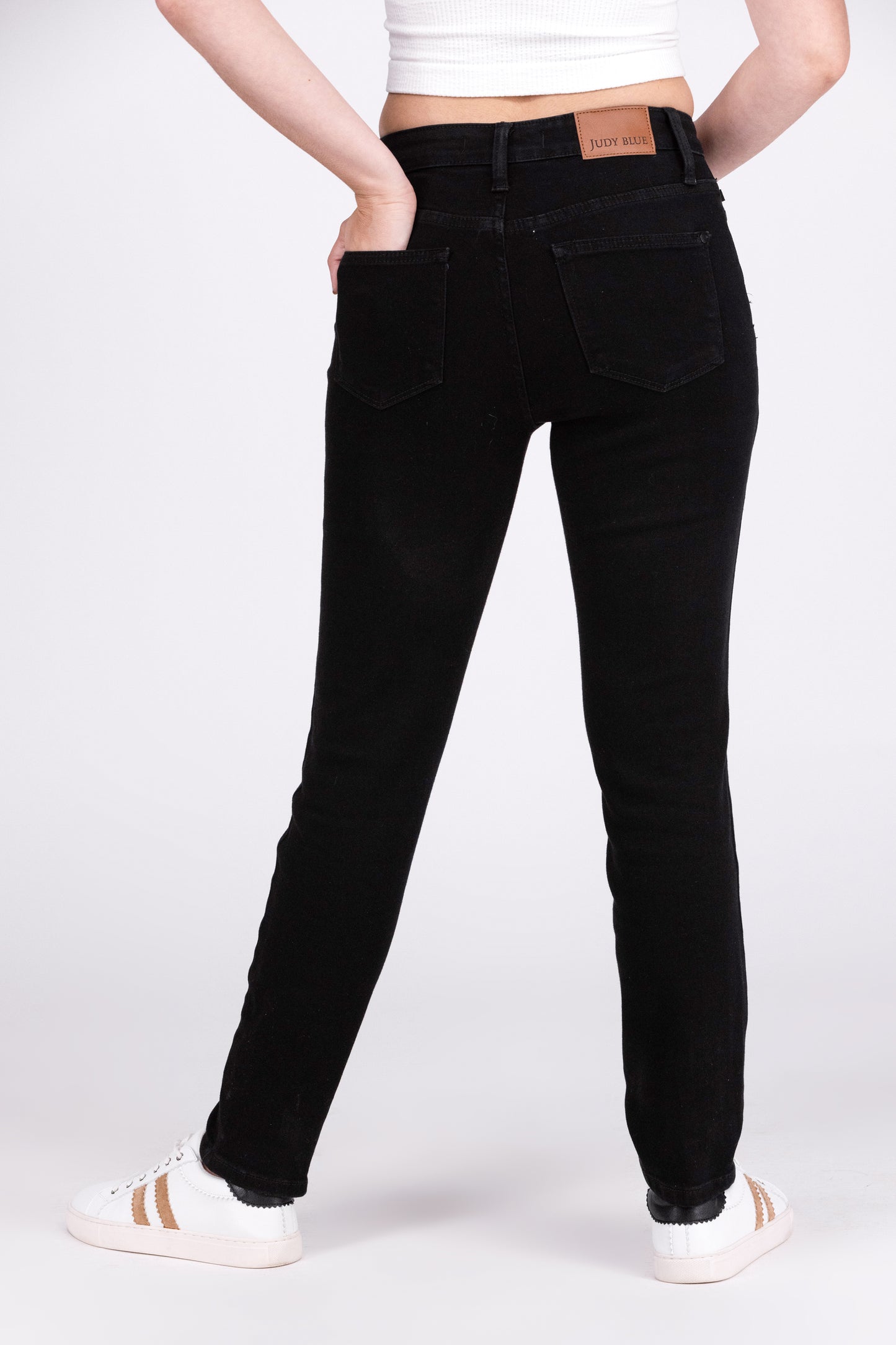 The Heidi from Judy Blue: Mid-Rise Slim Fit Denim