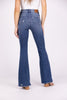 Walking With Style From Judy Blue: High-Rise Destroy Flare Denim