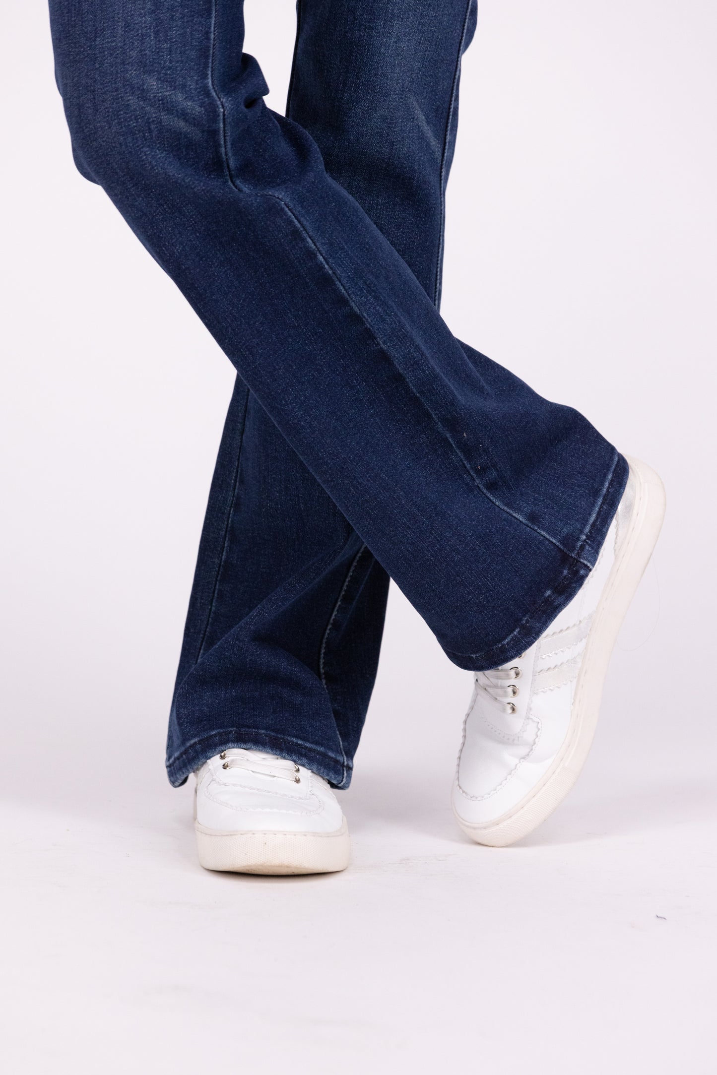 Getting Things Done from Judy Blue: High-Rise Cargo Bootcut Denim