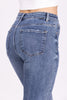 Upside Down From Risen: High-Rise Straight Leg Denim