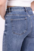 Upside Down From Risen: High-Rise Straight Leg Denim