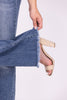 Jukebox Dancing From Risen: High-Rise Frayed Hem Flare Denim