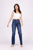 You Know It's True from Risen: High-Rise Tummy Control Straight Leg Denim