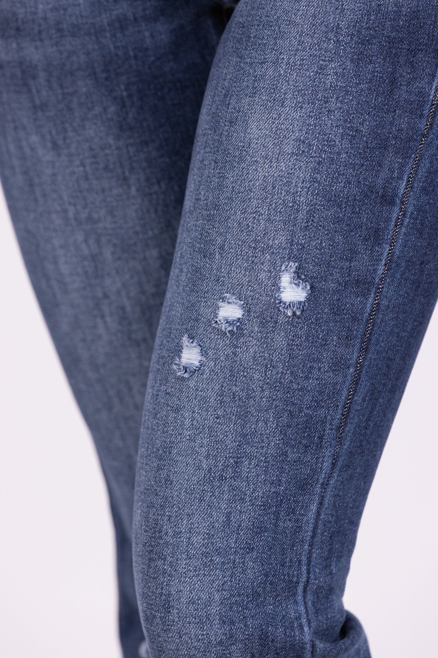 Feel The Fire from Risen: Mid-Rise Flare Denim