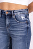 Days Into Nights From Risen: High-Rise Tummy Control Straight Denim