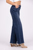 Stargazing Nights From Risen: High-Rise Tummy Control Wide Leg Denim