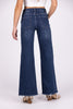 Stargazing Nights From Risen: High-Rise Tummy Control Wide Leg Denim