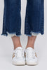 All About The Now From Judy Blue: High-Rise Button Fly Crop Wide Leg Denim