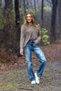 The Maggie from Judy Blue: High-Rise Dad Straight Leg Denim