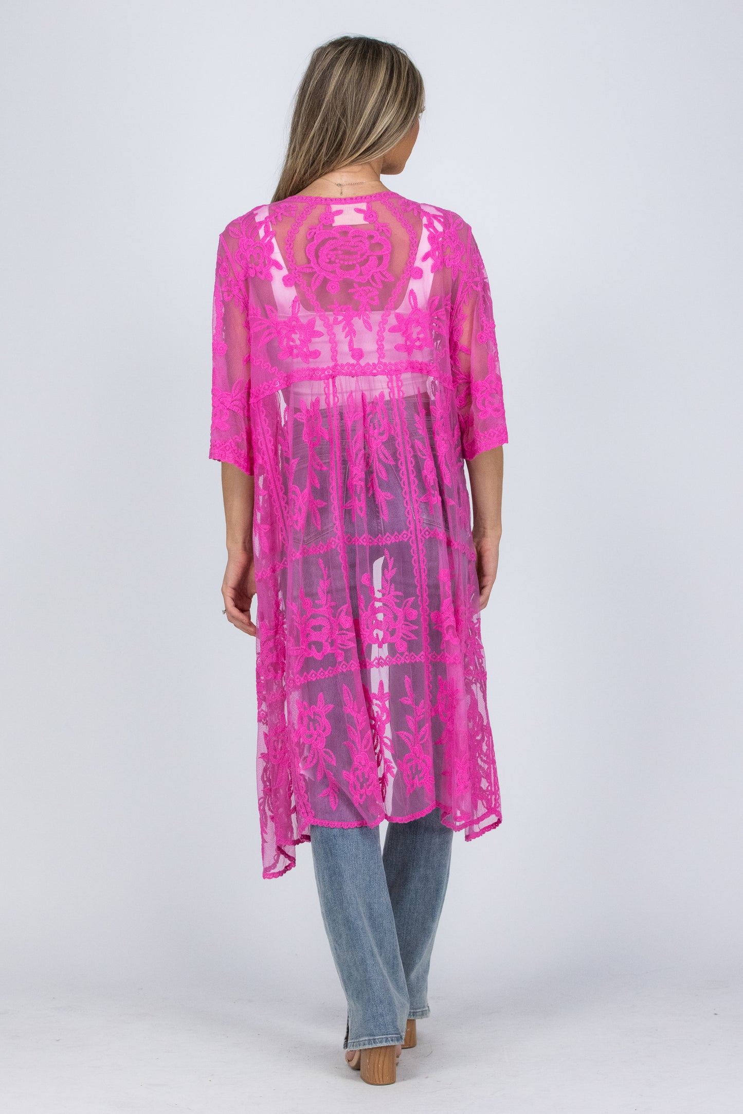 Blossom In Life Lace Kimono