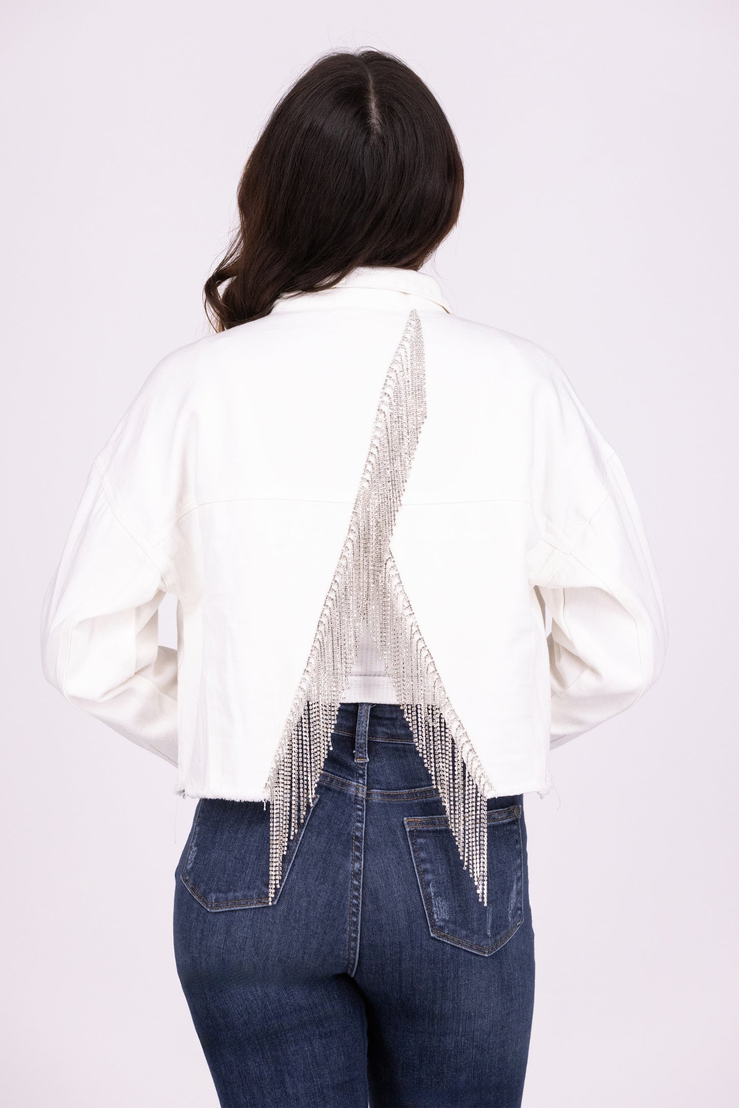 Dancing in Diamonds Cropped Jacket