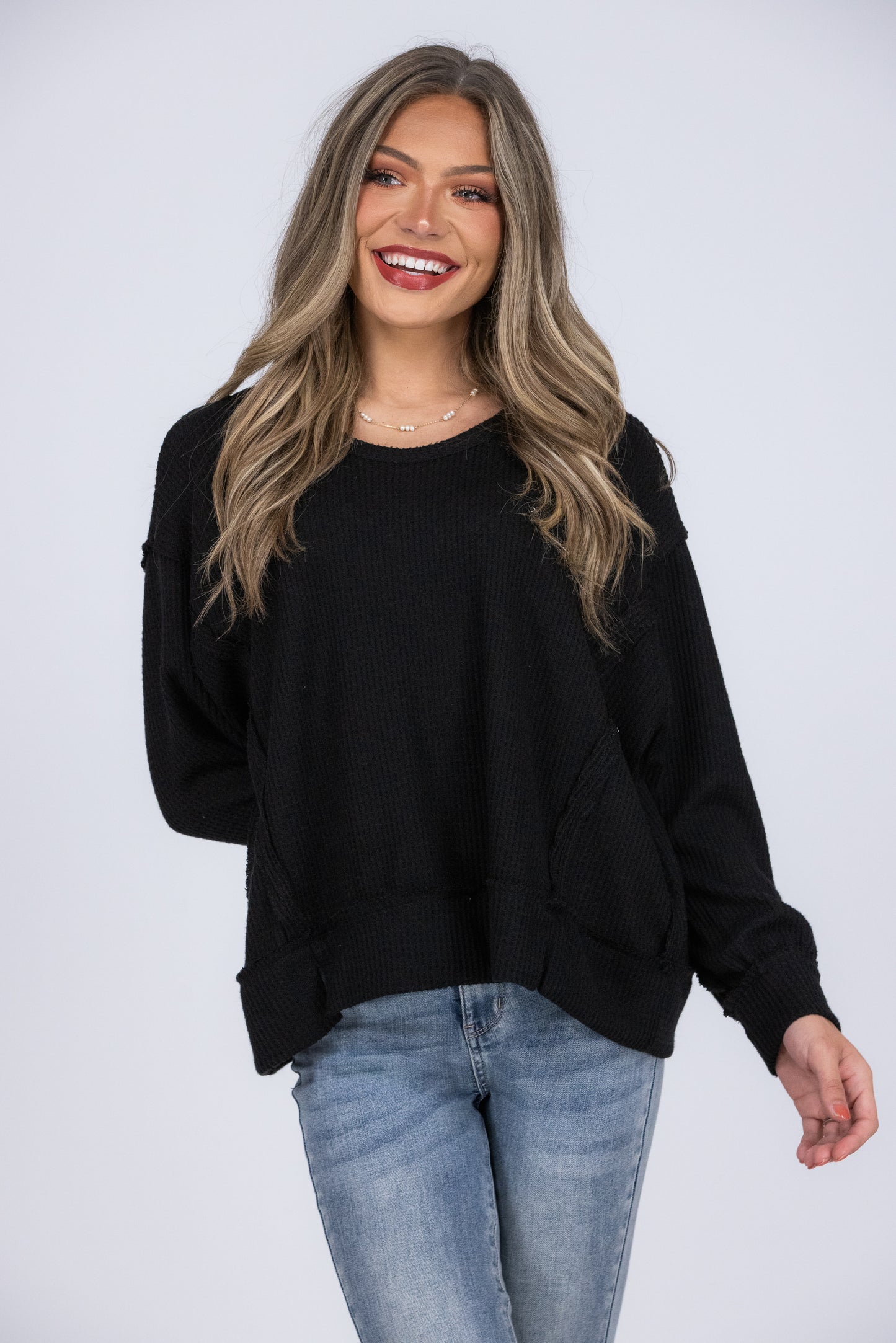 Easy Like Sunday Long Sleeve Top