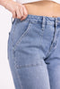 Yesterday Once More From Lovervet: High-Rise Utility Wide Leg Denim