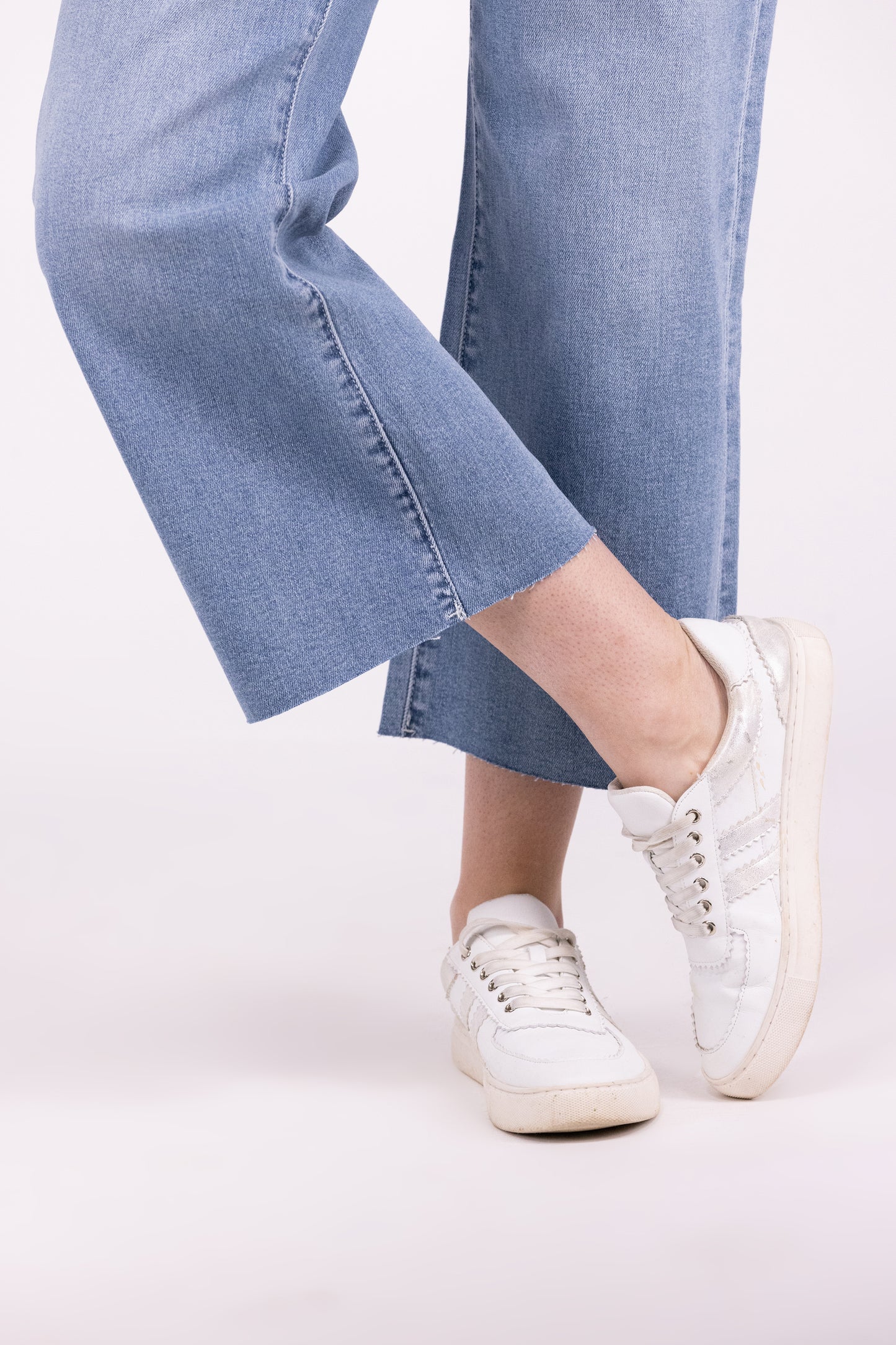 Yesterday Once More From Lovervet: High-Rise Utility Wide Leg Denim