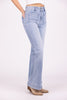 Learn From The Past From Flying Monkey: High-Rise 90's Vintage Flare Denim