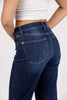 Love In The Moment from Judy Blue: Mid-Rise Straight Leg Denim