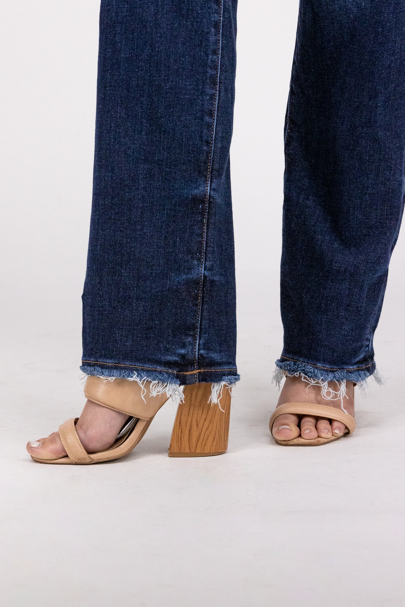 Love In The Moment from Judy Blue: Mid-Rise Straight Leg Denim